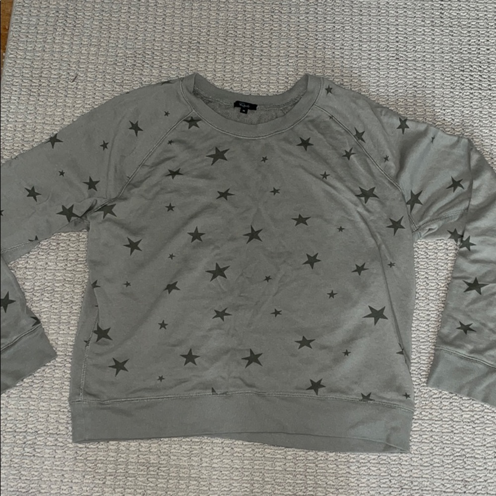 Grey stars sweatshirt